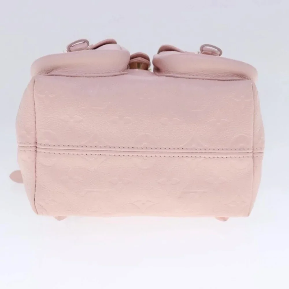 LOUIS VUITTON Monogram Empreinte Backup Backpack Pink M47074 LV Auth 91596SM - Picture 5 of 16